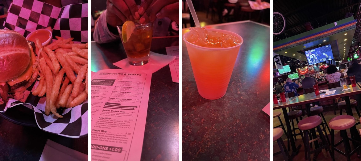 Buddy & Pal's Place Menu